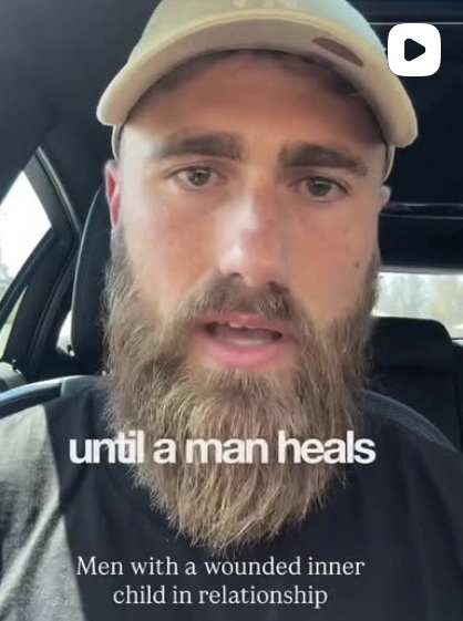 Creator speaking about men healing their inner child